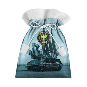 Подарочный 3D мешок с принтом Войска Противовоздушной обороны в Курске, 100% полиэстер | Размер: 29*39 см | армия | войска | всадники апокалипсиса | пво | ракетчики | тополя