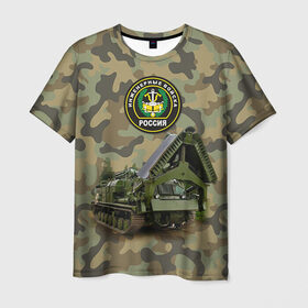 Мужская футболка 3D с принтом Инженерные войска в Курске, 100% полиэфир | прямой крой, круглый вырез горловины, длина до линии бедер | армия | войска | инженерные войска | инженеры | минёры | сапёры | строители