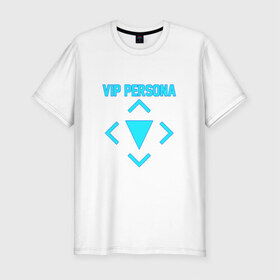 Мужская футболка премиум с принтом VIP Persona в Курске, 92% хлопок, 8% лайкра | приталенный силуэт, круглый вырез ворота, длина до линии бедра, короткий рукав | bf battlefield