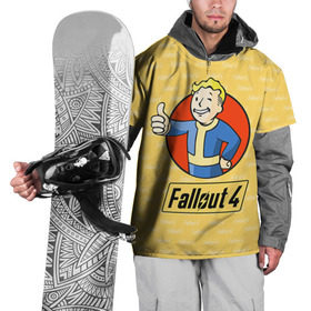 Накидка на куртку 3D с принтом Fallout в Курске, 100% полиэстер |  | fallout | бункер | постапокалиптические | фалаут | фаллаут | фолаут | фоллаут