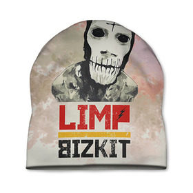 Шапка 3D с принтом Limp Bizkit в Курске, 100% полиэстер | универсальный размер, печать по всей поверхности изделия | bizkit | limp | limp bizkit | бизкит | лимп | лимп бизкит | лимпбизкит | рок