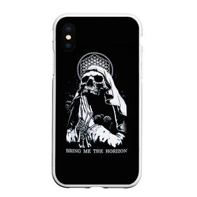 Чехол для iPhone XS Max матовый с принтом Bring Me The Horizon в Курске, Силикон | Область печати: задняя сторона чехла, без боковых панелей | bmth | bring me the horizon | hardcore | rock | музыка | рок