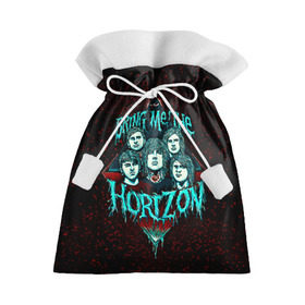 Подарочный 3D мешок с принтом Bring Me The Horizon в Курске, 100% полиэстер | Размер: 29*39 см | bmth | bring me the horizon | hardcore | rock | музыка | рок