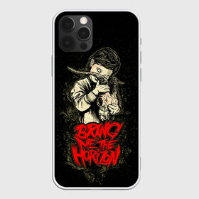 Чехол для iPhone 12 Pro Max с принтом Bring Me The Horizon в Курске, Силикон |  | Тематика изображения на принте: bmth | bring me the horizon | hardcore | rock | музыка | рок