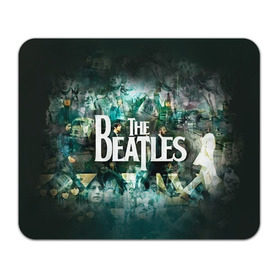 Коврик прямоугольный с принтом The Beatles в Курске, натуральный каучук | размер 230 х 185 мм; запечатка лицевой стороны | Тематика изображения на принте: beatles | rock | the beatles | битлз | битлс | битлы | рок