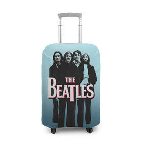 Чехол для чемодана 3D с принтом The Beatles в Курске, 86% полиэфир, 14% спандекс | двустороннее нанесение принта, прорези для ручек и колес | beatles | rock | the beatles | битлз | битлс | битлы | рок