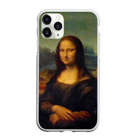 Чехол для iPhone 11 Pro матовый с принтом Леонардо да Винчи - Мона Лиза в Курске, Силикон |  | Тематика изображения на принте: картина | леонардо да винчи | лиза | мона | мона лиза | художник