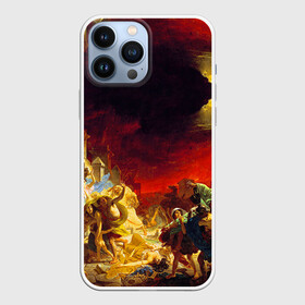 Чехол для iPhone 13 Pro Max с принтом Брюллов   Последний день Помпеи в Курске,  |  | брюллов | картина | последний день помпеи | художник