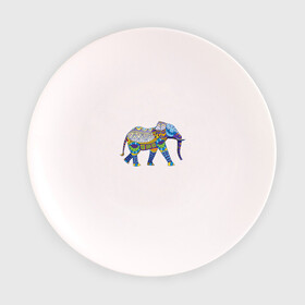 Тарелка с принтом Слон. Мозаика. Индия в Курске, фарфор | диаметр - 210 мм
диаметр для нанесения принта - 120 мм | Тематика изображения на принте: индия | мозаика | слон