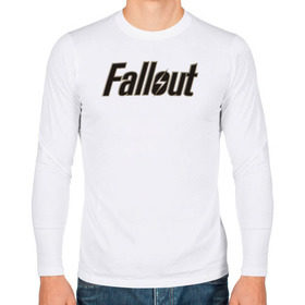 Мужской лонгслив хлопок с принтом Fallout 4 в Курске, 100% хлопок |  | fallout 4 фаллаут распад shelter vault pipboy