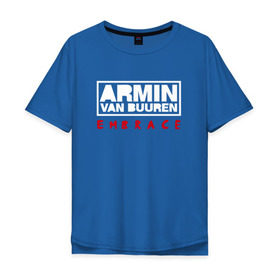 Мужская футболка хлопок Oversize с принтом Armin van Buuren Embrace в Курске, 100% хлопок | свободный крой, круглый ворот, “спинка” длиннее передней части | armin van buuren | embrace | trance | только для личный витринarmin