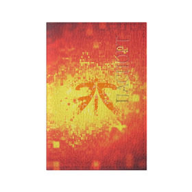 Обложка для паспорта матовая кожа с принтом FNATIC CLOTHES COLLECTION в Курске, натуральная матовая кожа | размер 19,3 х 13,7 см; прозрачные пластиковые крепления | Тематика изображения на принте: fnatic