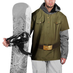 Накидка на куртку 3D с принтом Солдатская форма в Курске, 100% полиэстер |  | Тематика изображения на принте: 23 | армейская | армия | защитник | отечества | солдат | февраля | форма