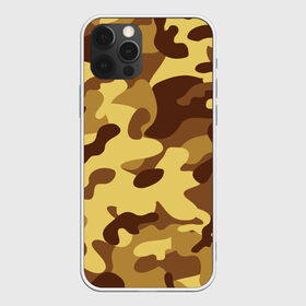Чехол для iPhone 12 Pro Max с принтом Пустынный камуфляж в Курске, Силикон |  | Тематика изображения на принте: camo | camouflage | military | камо