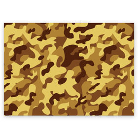 Поздравительная открытка с принтом Пустынный камуфляж в Курске, 100% бумага | плотность бумаги 280 г/м2, матовая, на обратной стороне линовка и место для марки
 | camo | camouflage | military | камо