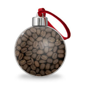Ёлочный шар с принтом Кофе в Курске, Пластик | Диаметр: 77 мм | зёр | зерно | кофе | макро | обои | текстуры | фон | фото
