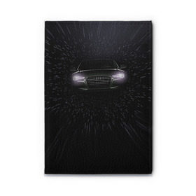 Обложка для автодокументов с принтом Audi в Курске, натуральная кожа |  размер 19,9*13 см; внутри 4 больших “конверта” для документов и один маленький отдел — туда идеально встанут права | audi | ауди