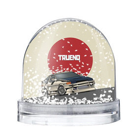 Снежный шар с принтом Toyota Trueno ae86 в Курске, Пластик | Изображение внутри шара печатается на глянцевой фотобумаге с двух сторон | 86 | corolla | crane | hachiroku | jdm | toyota | trueno | ае86 | журавлики | тоёта | тойота | труено | хачироку | япония