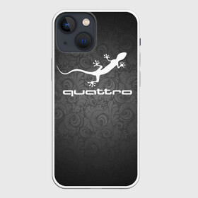 Чехол для iPhone 13 mini с принтом Audi qauttro в Курске,  |  | audi | audi qauttro | qauttro | ауди | ауди кватро | кватро
