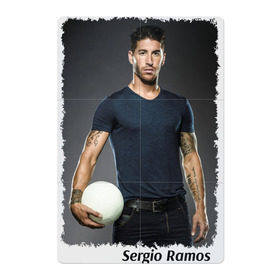 Магнитный плакат 2Х3 с принтом Серхио Рамос (Sergio Ramos) в Курске, Полимерный материал с магнитным слоем | 6 деталей размером 9*9 см | sergio ramos | испания | лига чемпионов | реал мадрид | серхио рамос | футбол