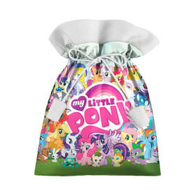 Подарочный 3D мешок с принтом My Little Pony в Курске, 100% полиэстер | Размер: 29*39 см | Тематика изображения на принте: friendship is magic | mlp | my little pony | pinky pie | pony | swag | дружба | литл пони | мой маленький пони | пони | поняши | поняшки | сваг | свэг | чудо