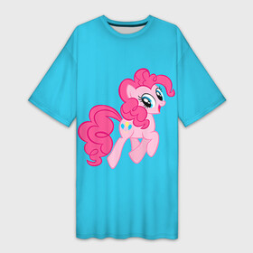 Платье-футболка 3D с принтом My Little Pony в Курске,  |  | friendship is magic | mlp | my little pony | pinky pie | pony | swag | дружба | литл пони | мой маленький пони | пони | поняши | поняшки | сваг | свэг | чудо