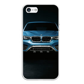 Чехол для iPhone 5/5S матовый с принтом BMW X4 Concept в Курске, Силикон | Область печати: задняя сторона чехла, без боковых панелей | авто | бмв