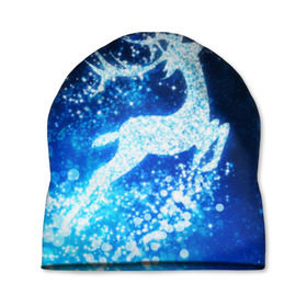 Шапка 3D Новогодний олень: в Курске, 100% полиэстер | универсальный размер, печать по всей поверхности изделия | christmas | deer | год | рождество