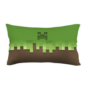 Подушка 3D антистресс с принтом Minecraft edition в Курске, наволочка — 100% полиэстер, наполнитель — вспененный полистирол | состоит из подушки и наволочки на молнии | creeper | minecraft