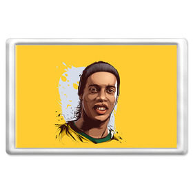 Магнит 45*70 с принтом Ronaldinho в Курске, Пластик | Размер: 78*52 мм; Размер печати: 70*45 | football | ronaldinho | роналдиньо | футбол | футболист