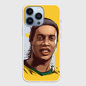 Чехол для iPhone 13 Pro с принтом Ronaldinho в Курске,  |  | football | ronaldinho | роналдиньо | футбол | футболист