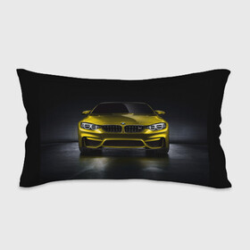 Подушка 3D антистресс с принтом BMW M4 Concept в Курске, наволочка — 100% полиэстер, наполнитель — вспененный полистирол | состоит из подушки и наволочки на молнии | bmw | бмв
