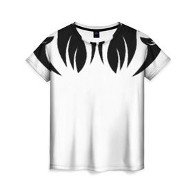 Женская футболка 3D с принтом Гармония в облике в Курске, 100% полиэфир ( синтетическое хлопкоподобное полотно) | прямой крой, круглый вырез горловины, длина до линии бедер | гармония | гармония в обликесобака | кошка | облик | попугай