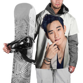 Накидка на куртку 3D с принтом Ким Су Хён в Курске, 100% полиэстер |  | dramas | k pop | korea | kpop | дорамы | драмы | к поп | ким су хён | корея | кпоп | су хен