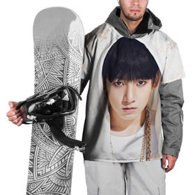 Накидка на куртку 3D с принтом Jeon Jung Kook в Курске, 100% полиэстер |  | bangtan | bangtan boys | bts | bulletproof boy scouts | jeon jung kook | jungkook | k pop | korea | kpop | бантаны | гук | гукки | к поп | корея | кпоп | чон гук | чон чон гук | чонгук