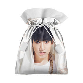 Подарочный 3D мешок с принтом Jeon Jung Kook в Курске, 100% полиэстер | Размер: 29*39 см | bangtan | bangtan boys | bts | bulletproof boy scouts | jeon jung kook | jungkook | k pop | korea | kpop | бантаны | гук | гукки | к поп | корея | кпоп | чон гук | чон чон гук | чонгук
