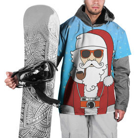 Накидка на куртку 3D с принтом Дед мороз в Курске, 100% полиэстер |  | 2016 | christmas | hipster | new year | дед мороз | животные | нг | новый год | рождество | с новым годом | санта | хипстер