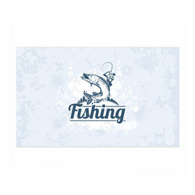 Бумага для упаковки 3D с принтом Рыбалка в Курске, пластик и полированная сталь | круглая форма, металлическое крепление в виде кольца | fishing | рыба | рыбак | рыбалка | туризм