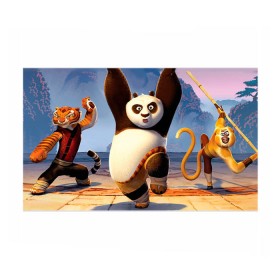 Бумага для упаковки 3D с принтом Кунг фу панда в Курске, пластик и полированная сталь | круглая форма, металлическое крепление в виде кольца | Тематика изображения на принте: kung fu | kung fu panda | panda | кунг фу | кунг фу панда | кунгфу | панда. кунг фу | по