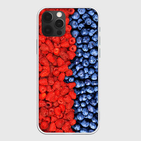Чехол для iPhone 12 Pro Max с принтом Ягодка в Курске, Силикон |  | Тематика изображения на принте: клубника | малина | черника | ягода | ягодка | ягодный
