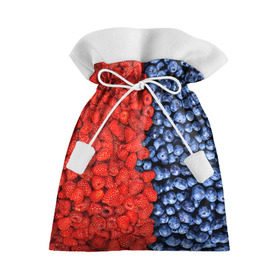 Подарочный 3D мешок с принтом Ягодка в Курске, 100% полиэстер | Размер: 29*39 см | Тематика изображения на принте: клубника | малина | черника | ягода | ягодка | ягодный
