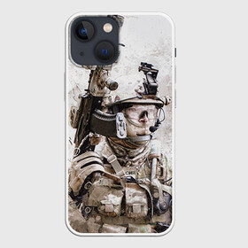 Чехол для iPhone 13 mini с принтом ФСБ Альфа в Курске,  |  | Тематика изображения на принте: армия | военный | рф | служба | стрелок | структура