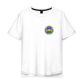 Мужская футболка хлопок Oversize с принтом Taekwondo ITF в Курске, 100% хлопок | свободный крой, круглый ворот, “спинка” длиннее передней части | Тематика изображения на принте: тхэквондо