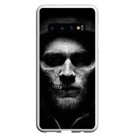 Чехол для Samsung Galaxy S10 с принтом Sons Of Anarchy в Курске, Силикон | Область печати: задняя сторона чехла, без боковых панелей | sons of anarchy | анархии | сыны