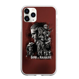 Чехол для iPhone 11 Pro Max матовый с принтом Sons Of Anarchy в Курске, Силикон |  | sons of anarchy | анархии | сыны