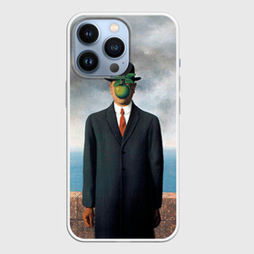 Чехол для iPhone 13 Pro с принтом Сын человеческий в Курске,  |  | art | искусство | рене | рене магритт | сын человеческий
