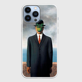 Чехол для iPhone 13 Pro Max с принтом Сын человеческий в Курске,  |  | art | искусство | рене | рене магритт | сын человеческий