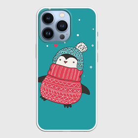 Чехол для iPhone 13 Pro с принтом Пингвинчик в Курске,  |  | пингвин