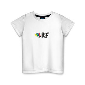 Детская футболка хлопок с принтом Taekwondo ITF в Курске, 100% хлопок | круглый вырез горловины, полуприлегающий силуэт, длина до линии бедер | Тематика изображения на принте: тхэквондо