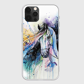 Чехол для iPhone 12 Pro Max с принтом Лошадь Арт 3 в Курске, Силикон |  | Тематика изображения на принте: horse | horseshoe | акварель | головалошади | грива | жеребец | животные | конь | лошадь | лошадьскрыльями | подкова | природа | рисуноккрасками